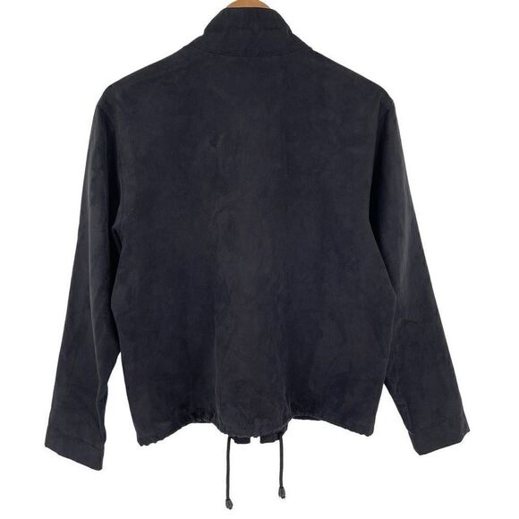 Mycra Pac Tour Faux Suede Jacket Pant 2 Piece Set Black Soft 47563 Women Medium - Picture 4 of 9